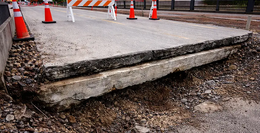 Bridge Approach Leveling Bossier City
