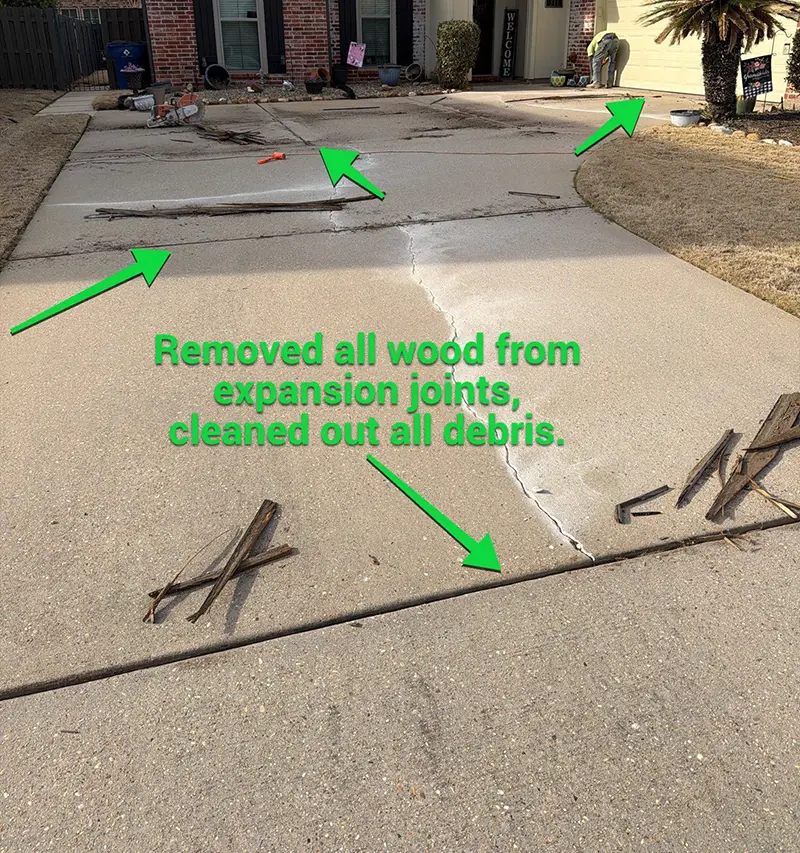 Concrete Caulking Contractor Bossier City