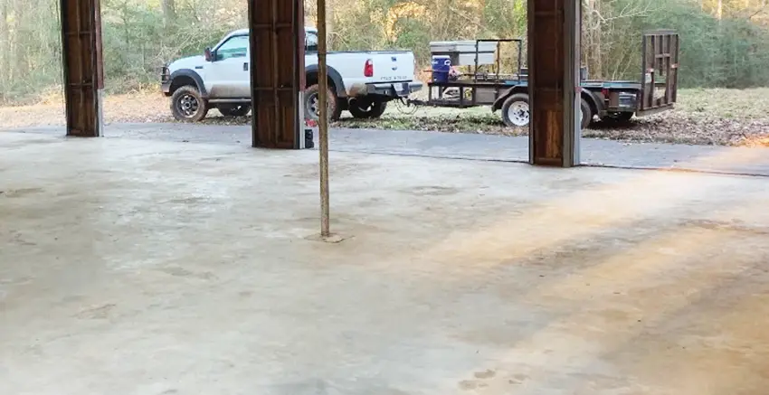 Pole Burn Concrete Leveling Bossier City