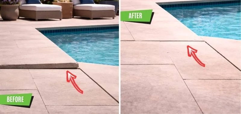 Pool Deck Leveling Louisiana